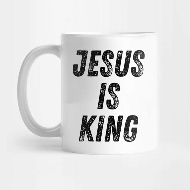 Jesus Is King Christian Quote by Art-Jiyuu